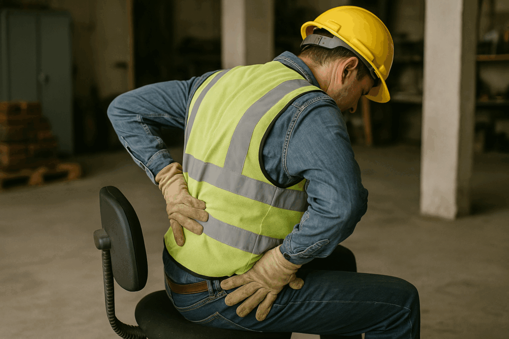 Trabajador afectado por incapacidad laboral en Canarias